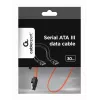 GEMBIRD SATA III datakabel, metalen clips, 30 cm – bulkverpakking