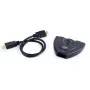 HDMI-interfacehub Gembird DSW-HDMI-35 — 3 aansluitingen, HDMI, 0,5 m kabel, zwart