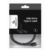 GEMBIRD USB 2.0 Type-A naar USB Type-B kabel 1m, zwart