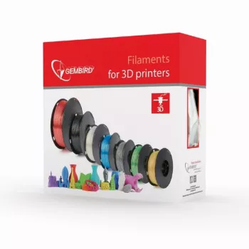 GEMBIRD PLA-filament grijs, 1,75 mm, 1 kg