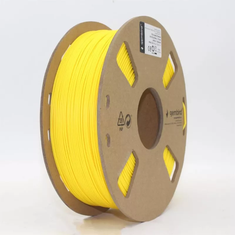 GEMBIRD PLA geel, 1,75 mm, 1 kg