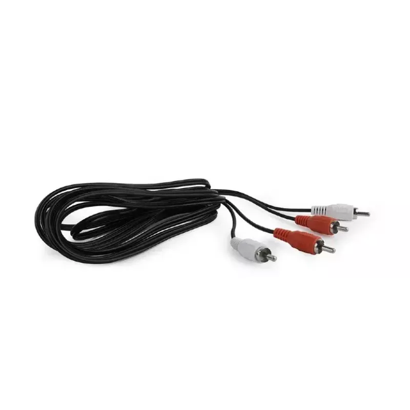 Audiokabel Gembird CCA-2R2R-6 1,8 m 2 x RCA zwart