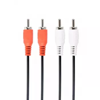 Audiokabel Gembird CCA-2R2R-6 1,8 m 2 x RCA zwart