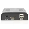 DIGITUS HDMI KVM-extender, 120 m via netwerkkabel (Cat 5, 5E, 6), Full HD, 1080p