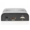 DIGITUS HDMI KVM-extender, 120 m via netwerkkabel (Cat 5, 5E, 6), Full HD, 1080p