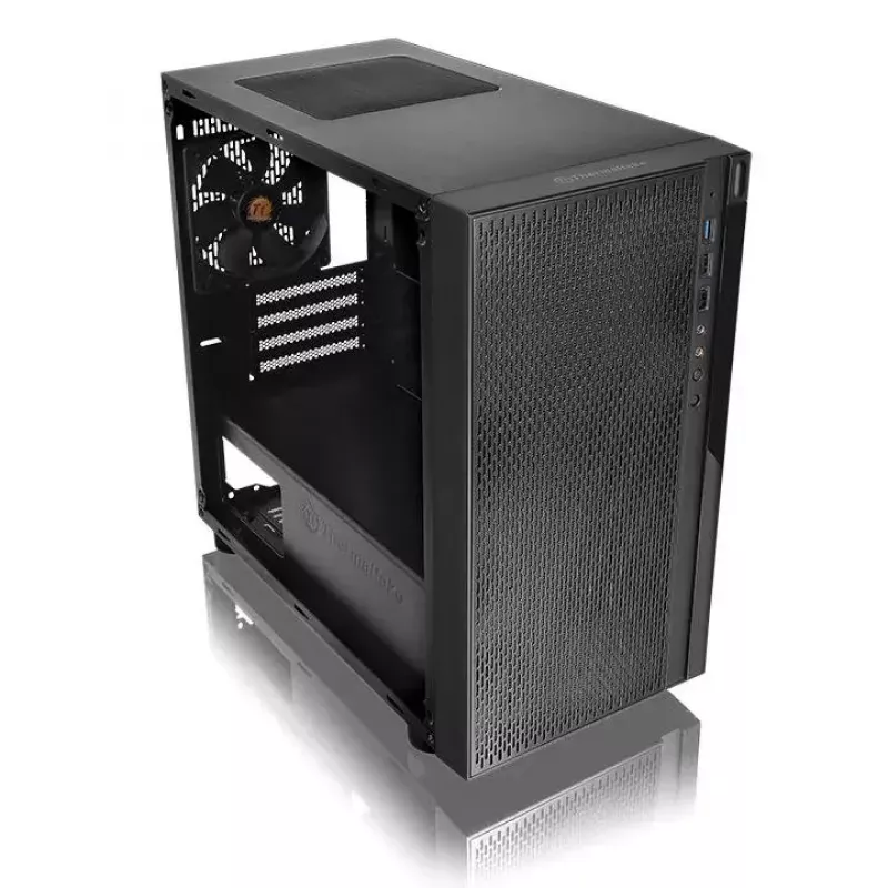 PC-behuizing Thermaltake Versa H18 micro tower zwart