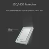 ICY BOX IB-241WP HDD/SSD-behuizing antraciet, zilver 2,5 inch