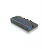 ICY BOX IB-HUB1405 USB 3.2 Gen 1 (3.1 Gen 1) Type-B 5000 Mbit/s antraciet