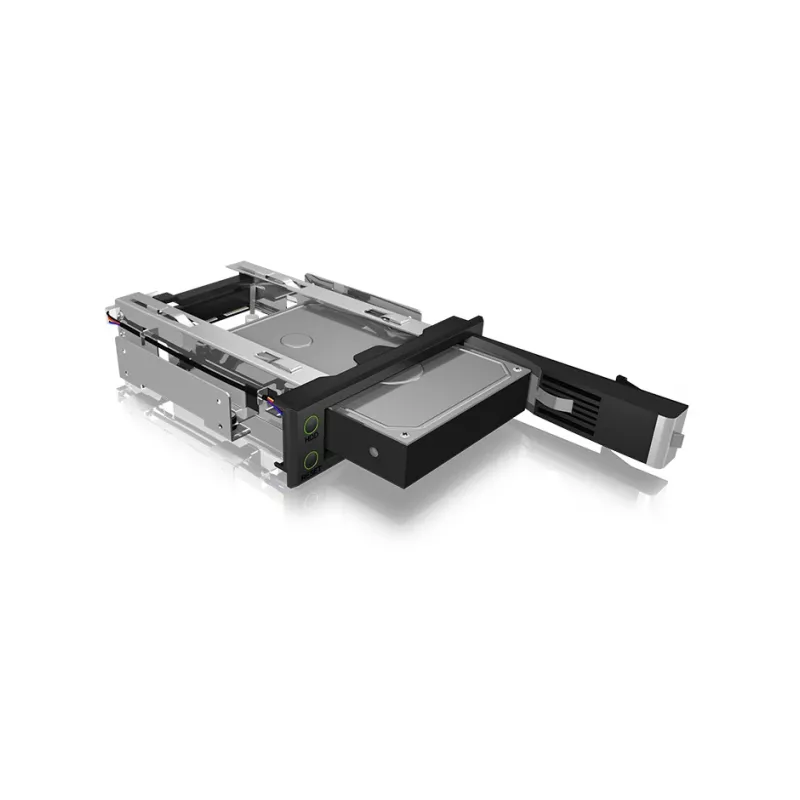 ICY BOX IB-166SSK-B HDD-behuizing zwart 3,5 inch