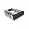 ICY BOX IB-166SSK-B HDD-behuizing zwart 3,5 inch