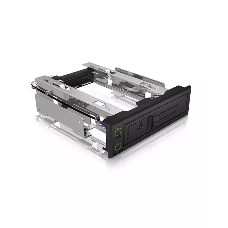 ICY BOX IB-166SSK-B HDD-behuizing zwart 3,5 inch