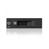 ICY BOX IB-168SK-B trayloze verwisselbare behuizing voor 3,5″ SATA-hdd in 5,25″-sleuf (13,3 cm), met slot, zwart
