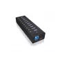 ICY BOX IB-AC6110 USB 3.2 Gen 1 (3.1 Gen 1) Type-B 5000 Mbit/s zwart