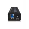 ICY BOX IB-AC6110 USB 3.2 Gen 1 (3.1 Gen 1) Type-B 5000 Mbit/s zwart