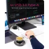 ICY BOX IB-HUB1403 USB 3.2 Gen 1 (3.1 Gen 1) Type-A 5000 Mbit/s zwart