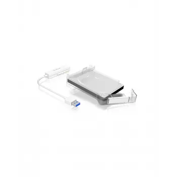 ICY BOX IB-AC703-U3 HDD/SSD-behuizing wit 2,5 inch