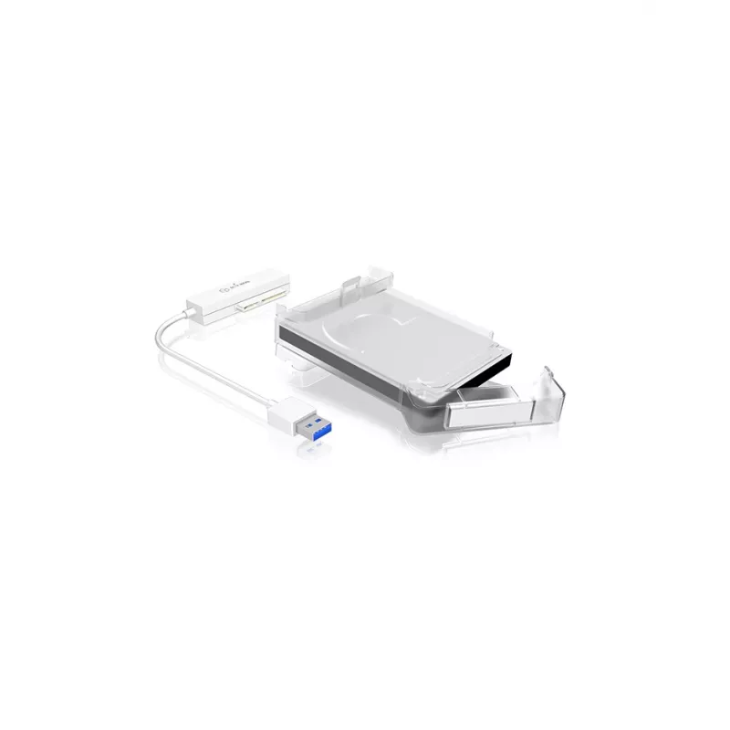 ICY BOX IB-AC703-U3 HDD/SSD-behuizing wit 2,5 inch