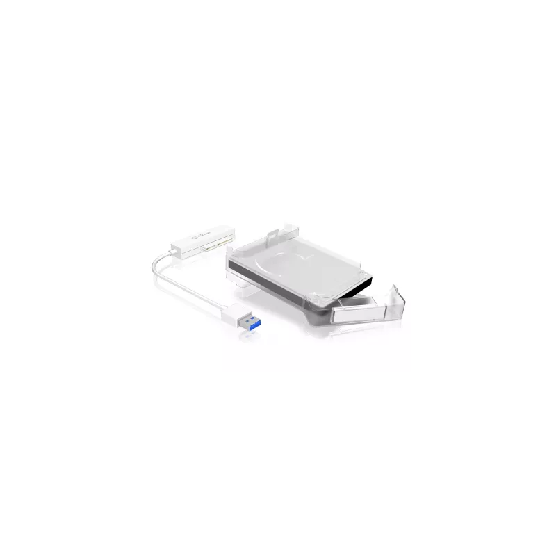 ICY BOX IB-AC703-U3 HDD/SSD-behuizing wit 2,5 inch