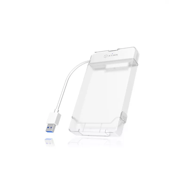 ICY BOX IB-AC703-U3 HDD/SSD-behuizing wit 2,5 inch