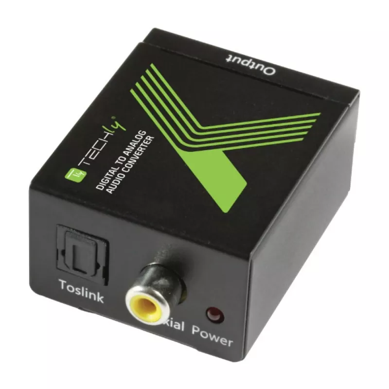 Techly audio-converter SPDIF digitaal naar analoog IDATA SPDIF-3