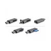 ICY BOX IB-CR200-C kaartlezer USB 2.0 zwart