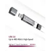 ICY BOX IB-CR200-C kaartlezer USB 2.0 zwart