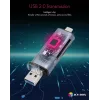 ICY BOX IB-CR200-C kaartlezer USB 2.0 zwart
