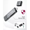 ICY BOX IB-CR200-C kaartlezer USB 2.0 zwart