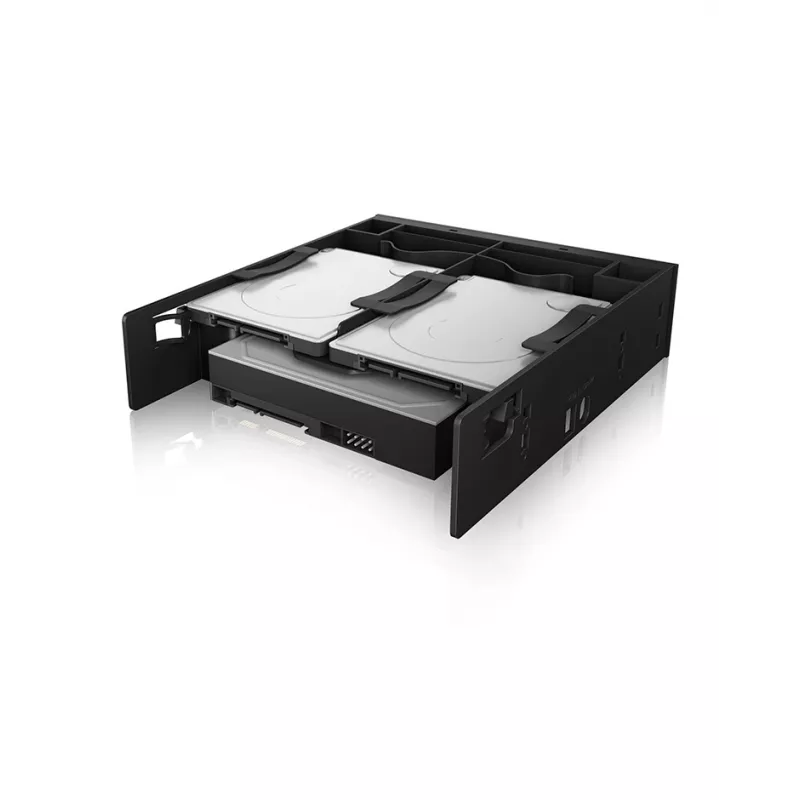 ICY BOX IB-5251, kunststof, zwart, China, 147 mm, 175 mm, 40 mm