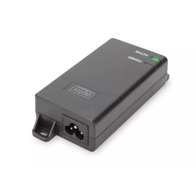 DIGITUS PoE+-injector, 802.3at 10/100/1000 Mbps uitgang max. 48V, 30W