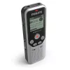 Philips DVT1250 dictafoon intern geheugen & flashkaart zwart, grijs