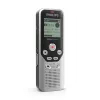 Philips DVT1250 dictafoon intern geheugen & flashkaart zwart, grijs