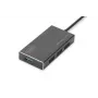 DIGITUS USB 3.0-hub, 4-voudig incl. 5V/2A voeding aluminium behuizing
