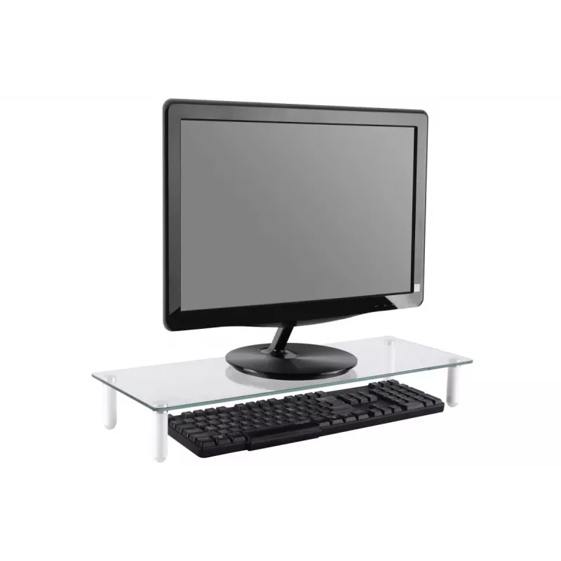 DIGITUS universele glazen monitorverhoger