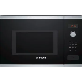Bosch Serie 4 BFL553MS0 magnetron zwart, RVS combi-magnetron inbouw 25 L 900 W