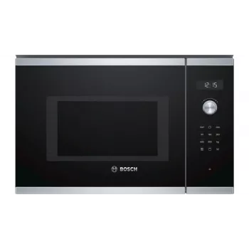 Combi-magnetron Bosch Serie 6 BEL554MS0 — inbouwtoestel, 900 W magnetron, 25 L, kwartsgrill, hetelucht, RVS