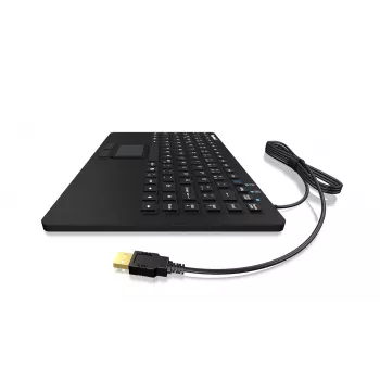 KeySonic KSK-5230 IN (US) toetsenbord kantoor USB QWERTY US-Engels zwart