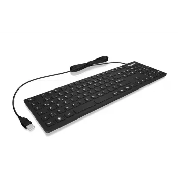 KeySonic KSK-8030 IN (US) toetsenbord industrie USB QWERTY US-Engels zwart