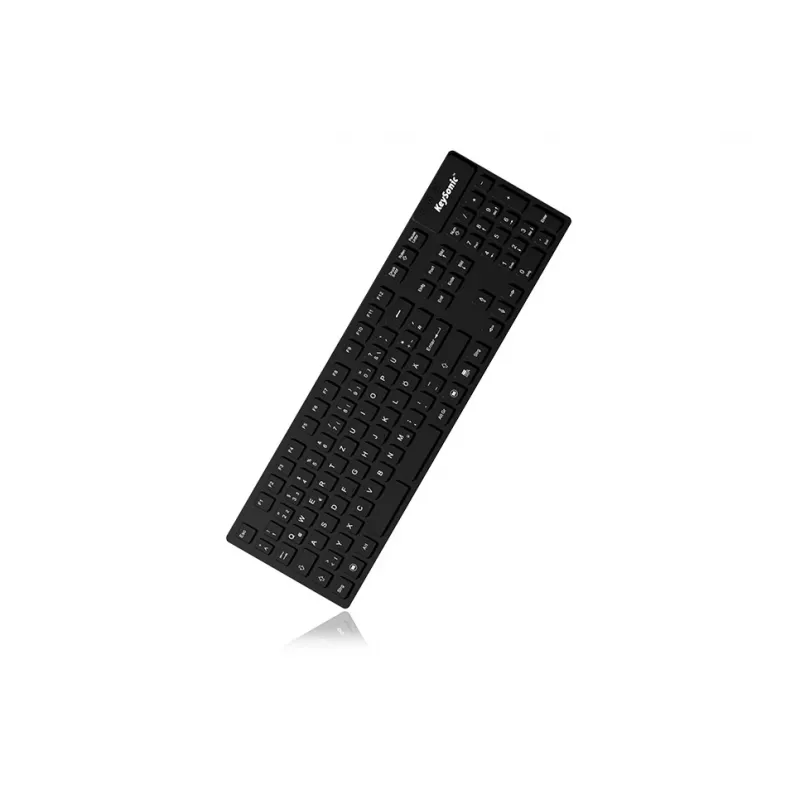 KeySonic KSK-8030 IN (US) toetsenbord industrie USB QWERTY US-Engels zwart