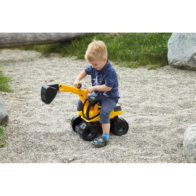 Lena GIGA TRUCKS graafmachine Pro, graafmachine, 3 jaar, zwart, geel