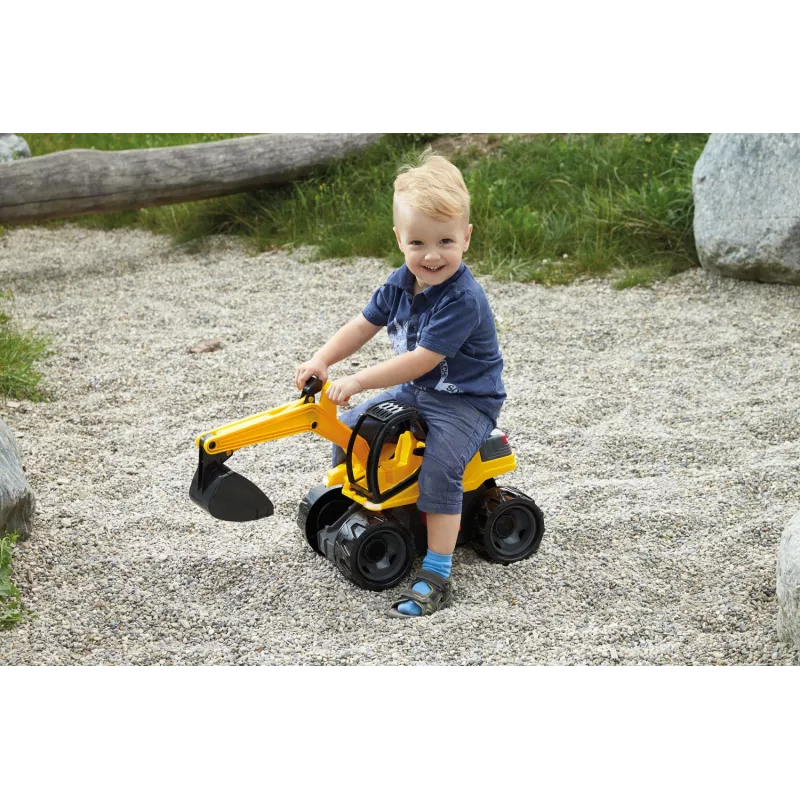 Lena GIGA TRUCKS graafmachine Pro, graafmachine, 3 jaar, zwart, geel