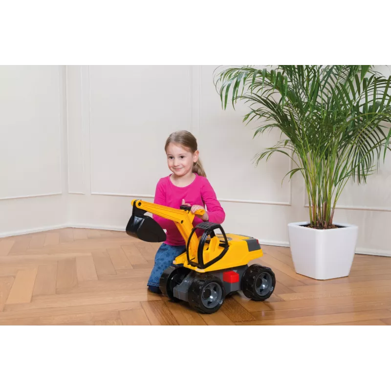 Lena GIGA TRUCKS graafmachine Pro, graafmachine, 3 jaar, zwart, geel