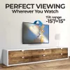 Techly wandsteun voor LCD LED 13-30 inch, volledig beweegbaar, wit