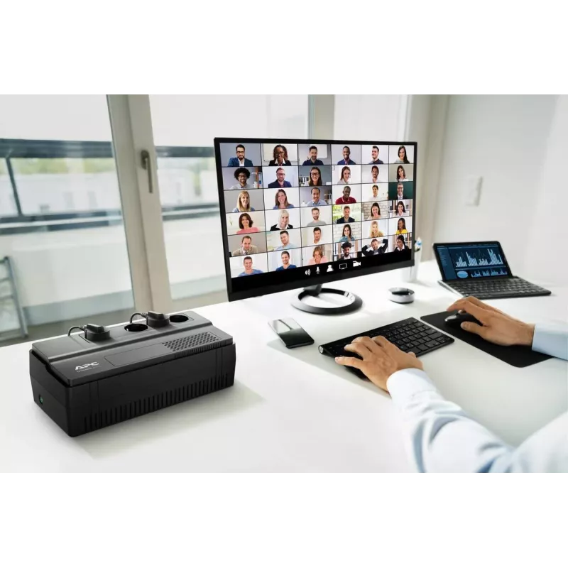 APC BV1000I-GR UPS (noodstroomvoorziening) line-interactive 1 kVA 600 W 4 stopcontacten