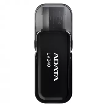 USB-flashstation ADATA UV240 32 GB USB 2.0 Type-A, zwart, kapontwerp
