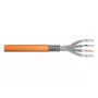 DIGITUS installatiekabel - Cat 7 - S/FTP - AWG 23/1 - simplex - 100 m - oranje