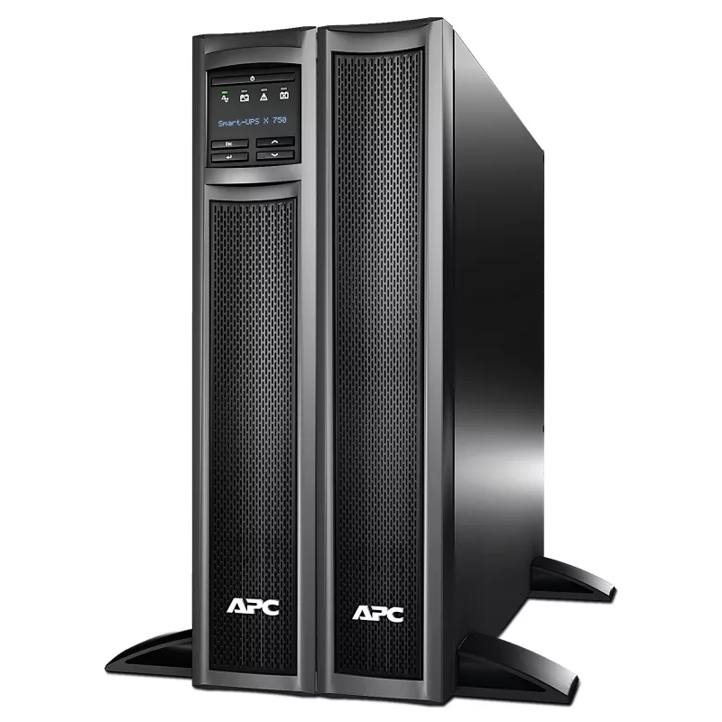APC Smart-UPS X SMX750INC - 750VA, 8x C13 uitgang, USB, uitbreidbare looptijd, NMC