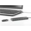 DIGITUS USB 3.0-hub, 7-poorts incl. 5V/3,5A voeding, aluminium behuizing
