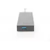 DIGITUS USB 3.0-hub, 7-poorts incl. 5V/3,5A voeding, aluminium behuizing