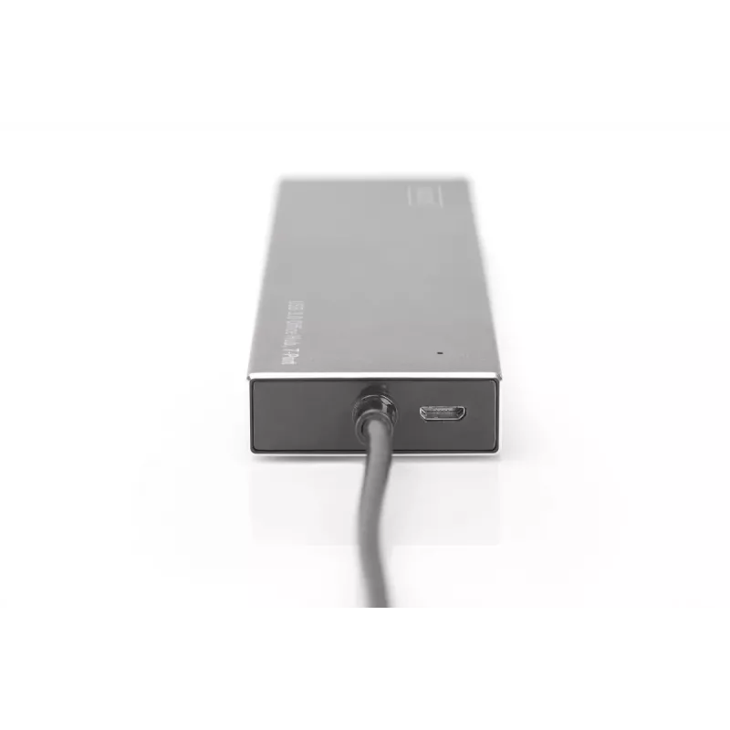 DIGITUS USB 3.0-hub, 7-poorts incl. 5V/3,5A voeding, aluminium behuizing